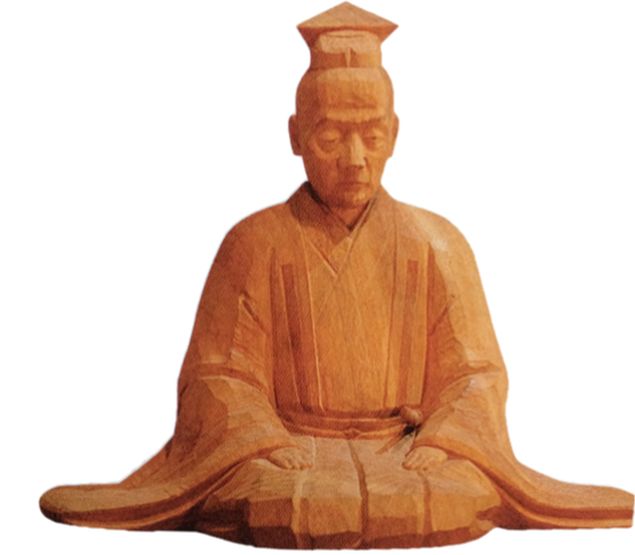 Zeami statue, Tadashiji Temple Collection