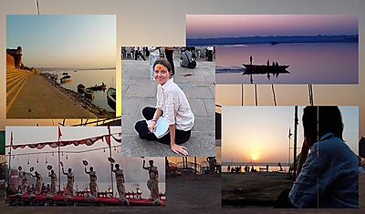Aisling Larkin, Varanasi, India