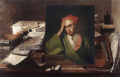 Alexander Pope and Still Life with Books