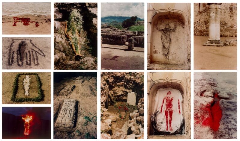 Ana Mendieta, Silueta Series, 1973–1980