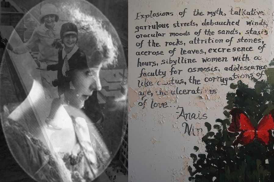 Anais Nin and Excerpt from Collages