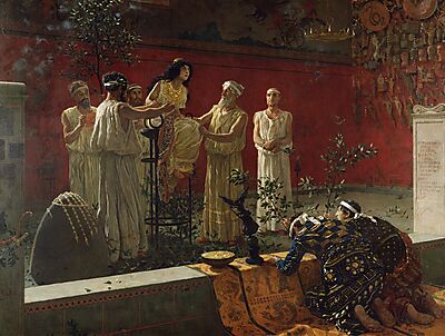 Camillo Miola, The Oracle, 1880