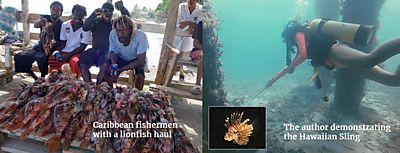 Caribbean Fishermen and Lionfish