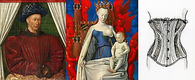 Charles VII, Fouquet Madonna & Bodice