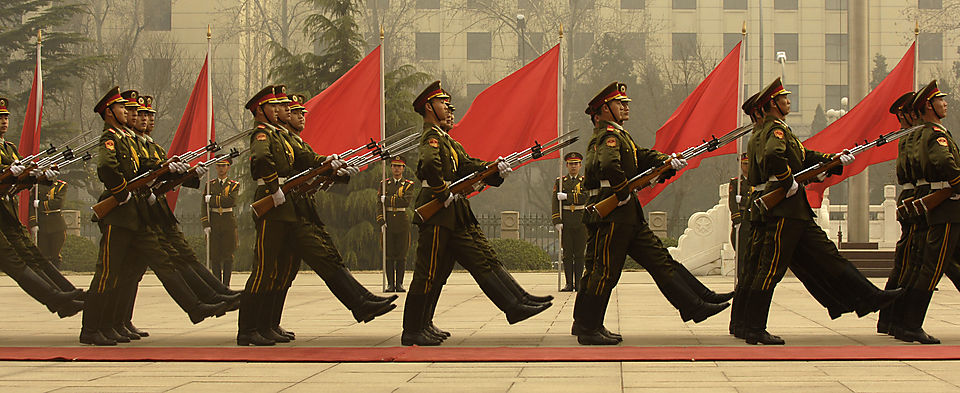 Chinese honor guard