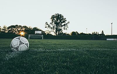 Football, Sunset