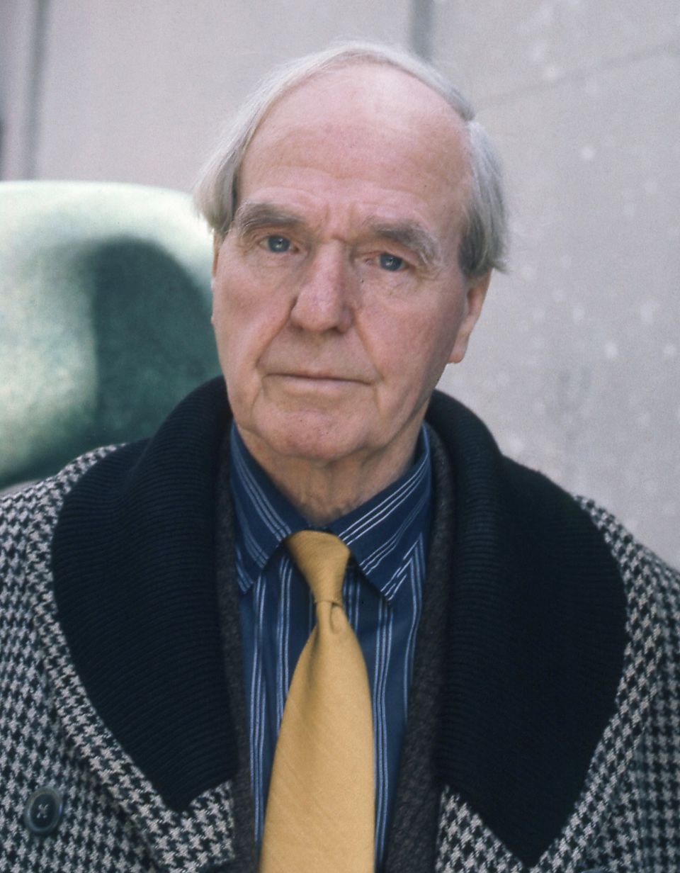 Henry Moore in his studio England