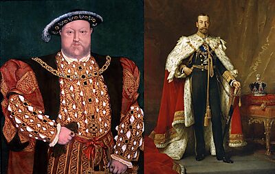 Henry VIII & George V