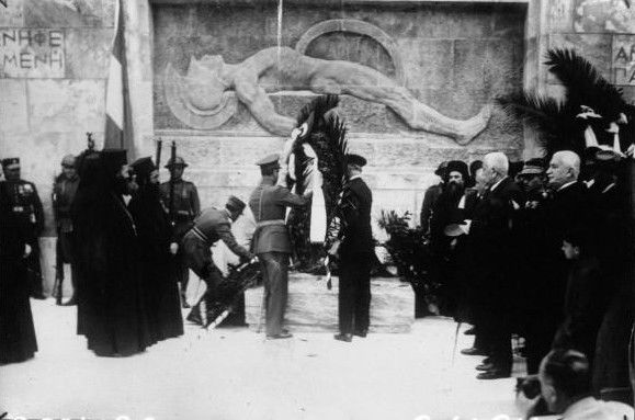 Inauguration of the Unknown Soldier, Athens 1932