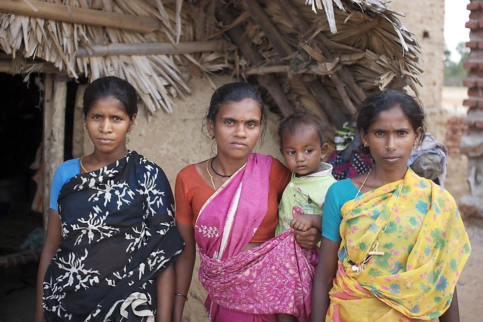 Indian Village Women