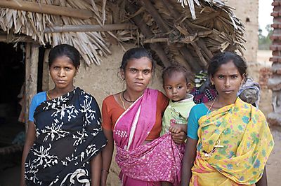 Indian Village Women