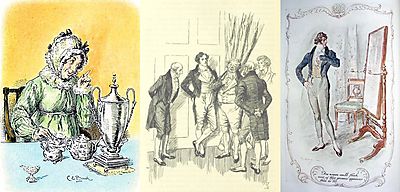 Jane Austen’s Mrs Bennet, Mr Woodhouse and Sir Walter Elliot