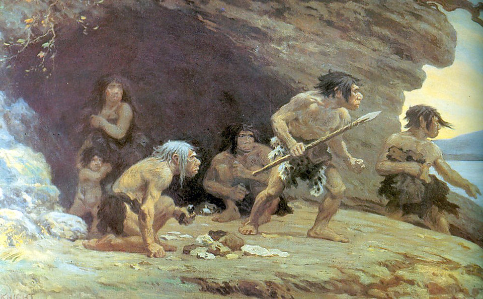 Le Moustier Neanderthals, AMNH
