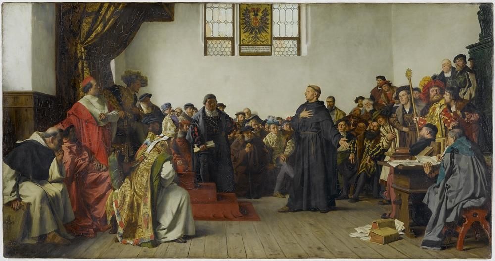 "Luther at the Diet of Worms"