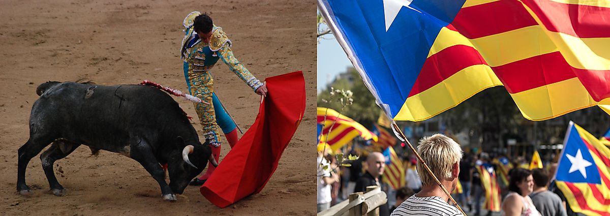 Madrid Bullfight and Catalan National Day