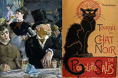 The Poster of Le Chat Noir: A Symbol of the Mysterious Nightlife