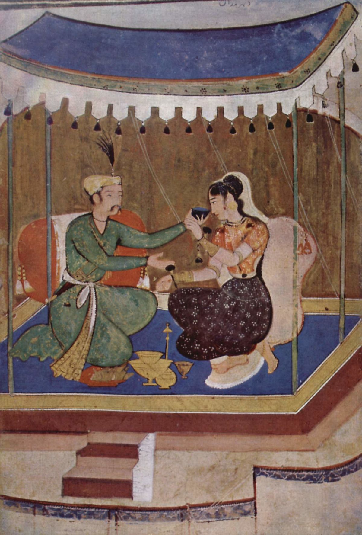Rasikapriyâ-manuscript Scene