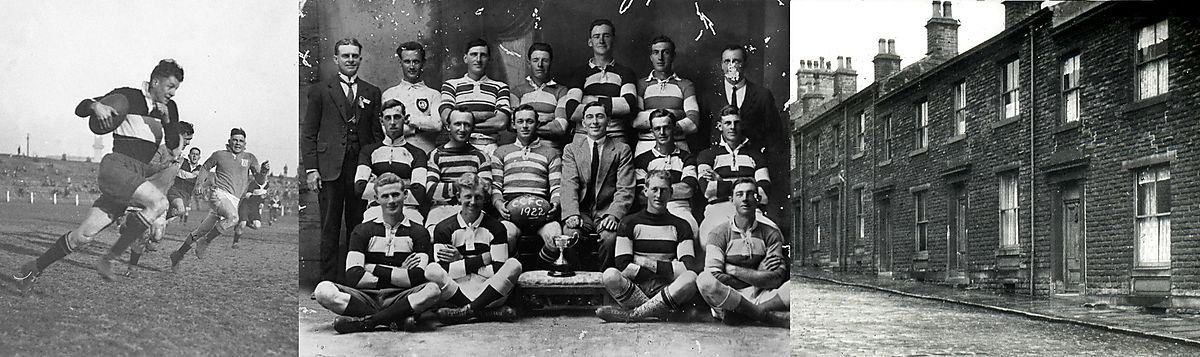 Rugby League Players; Housing Terrace, Bury, Lancashire