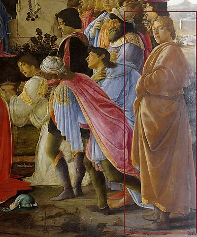 Sandro Botticelli Self-Portrait (Presumed)