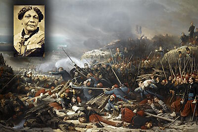 The Crimean War and Mary Seacole (inset)