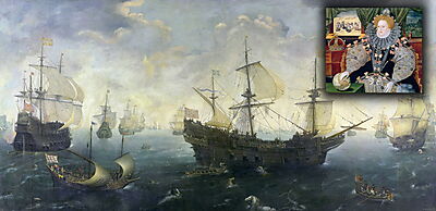 The Spanish Armada off the English Coast