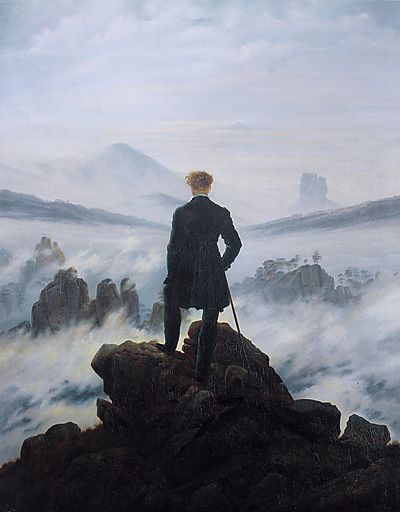 The wanderer above the sea of fog