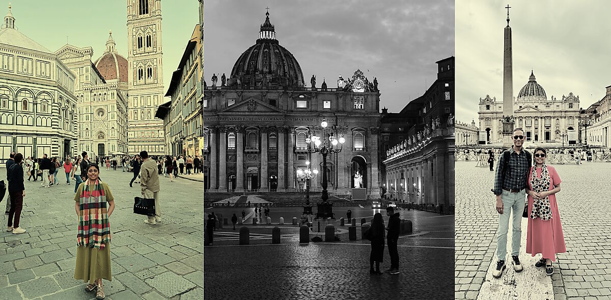 Visiting Italy; Deepa Srivastava