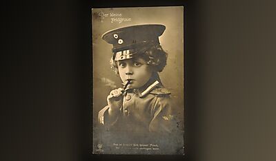 WWI Postcard from Miss Nördingen to her fiancé John Ostermeie